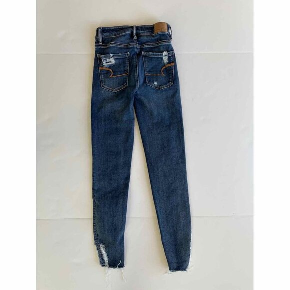 AE Next Level Stretch Super Hi-Rise Jeans Jeggings - Picture 3 of 5